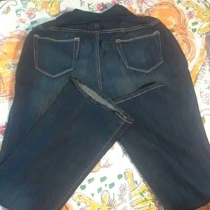 Indigo blue. dark blue jeans like new